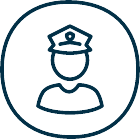 Icon Polizist